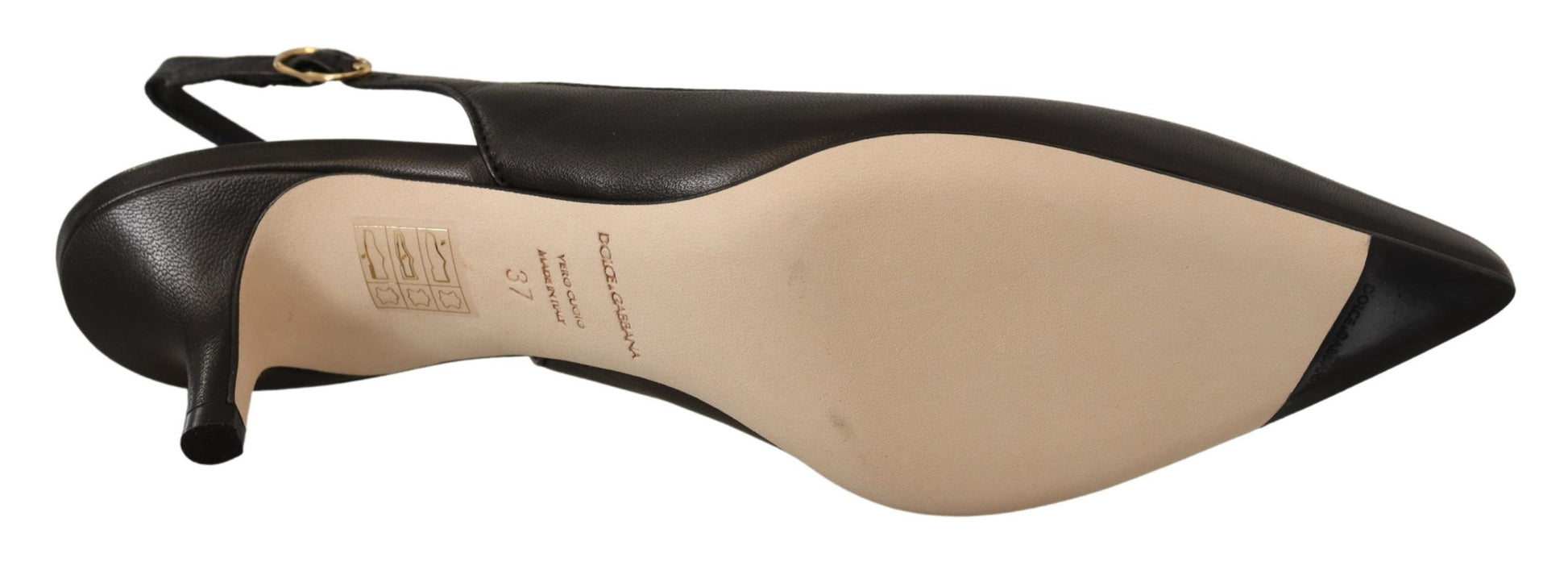 Dolce & Gabbana Black Mid Heel for Women detail view