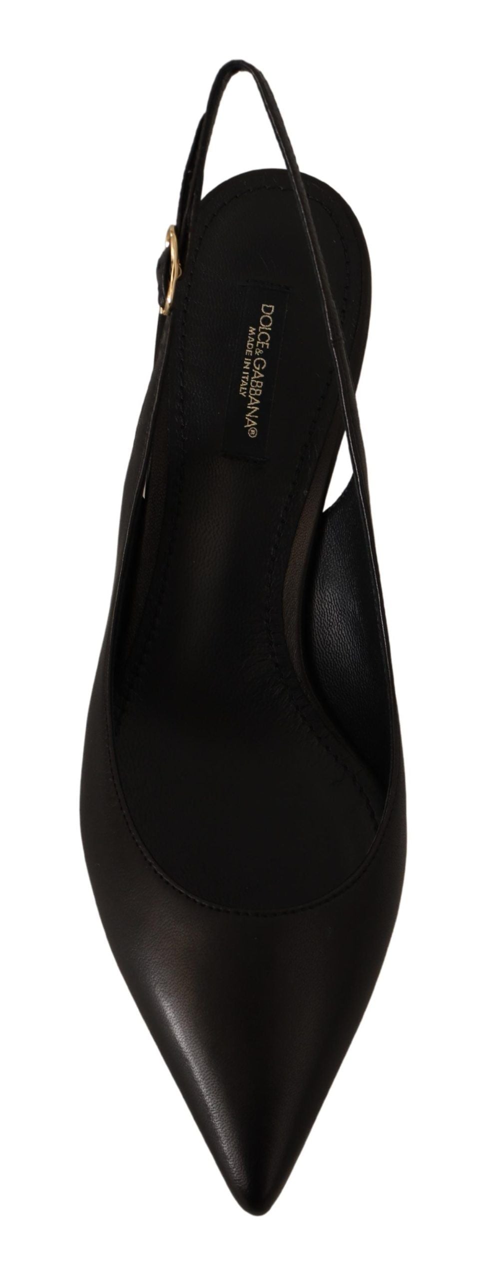 Dolce & Gabbana Black Mid Heel for Women side view