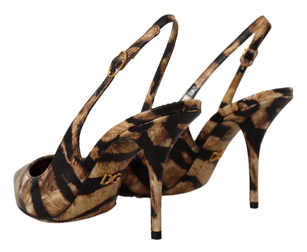 Dolce & Gabbana Brown High Heel for Women detail view