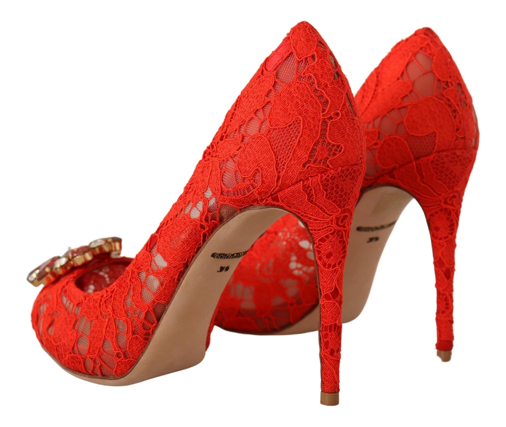 Dolce & Gabbana Red High Heel for Women detail view