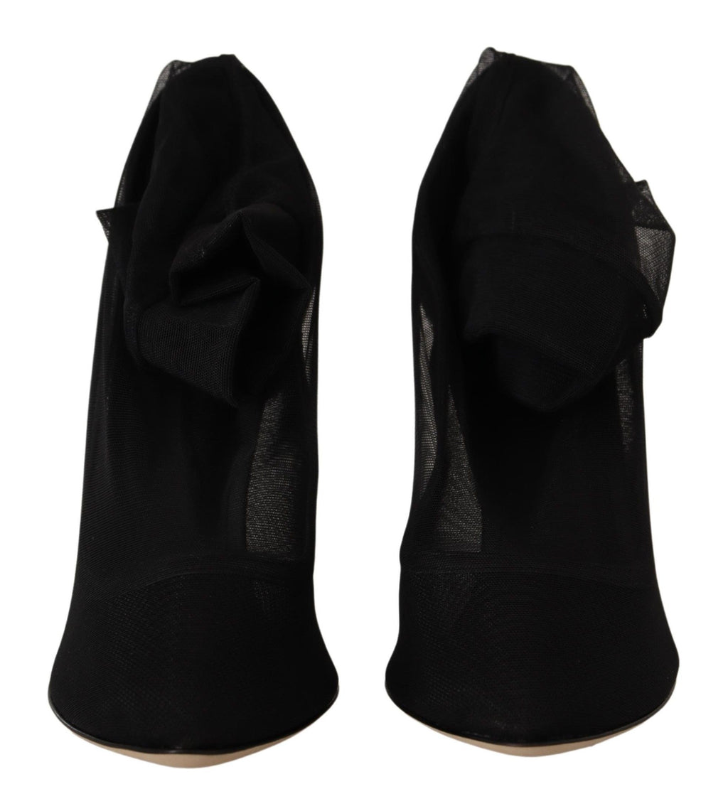 Dolce & Gabbana Black High Heel for Women side view