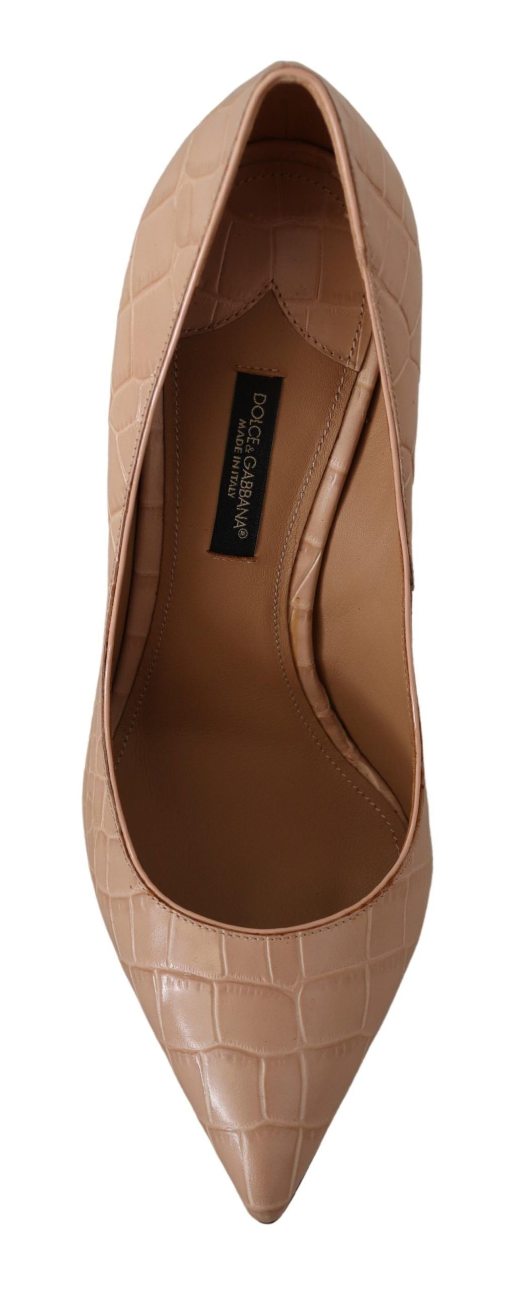 Dolce & Gabbana Beige High Heel for Women side view