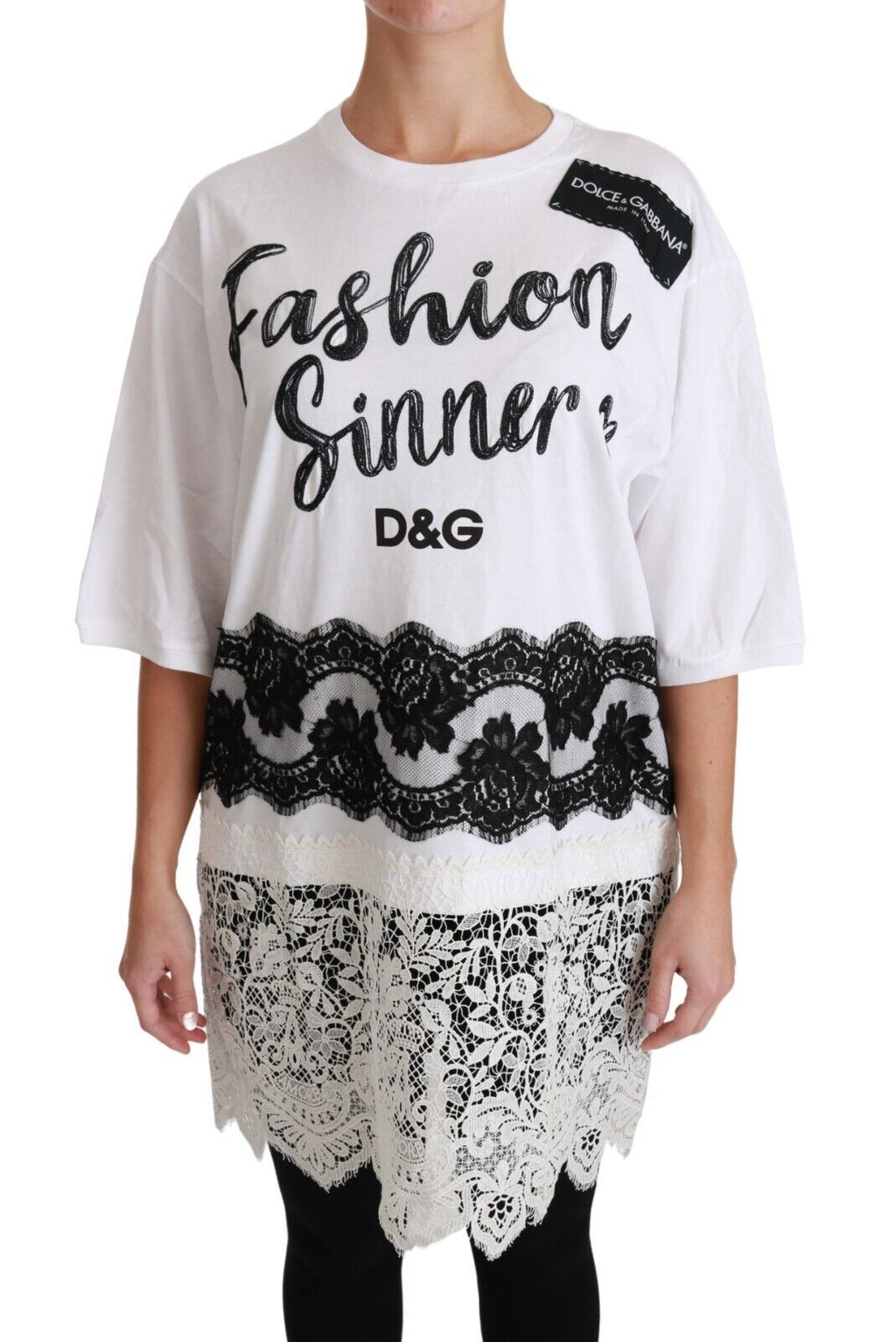 Dolce & Gabbana White T-Shirt for Women alternate view