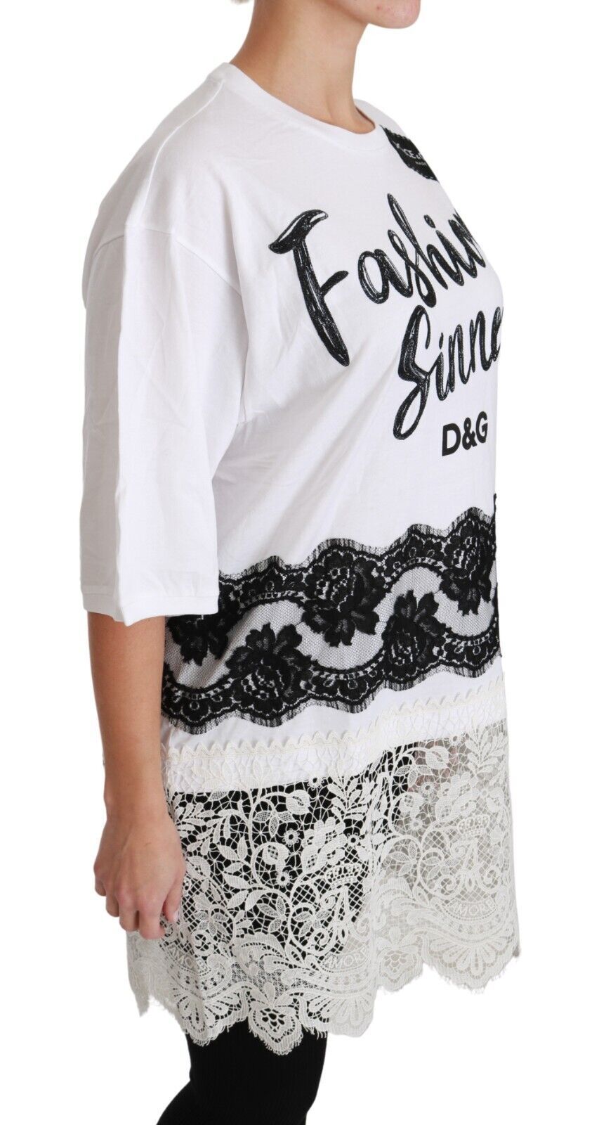 Dolce & Gabbana White T-Shirt for Women detail view