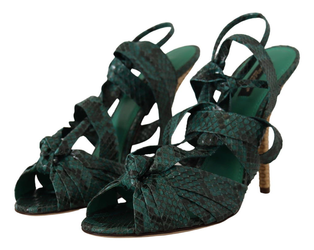 Dolce & Gabbana Green Stiletto Heels for Women additional view