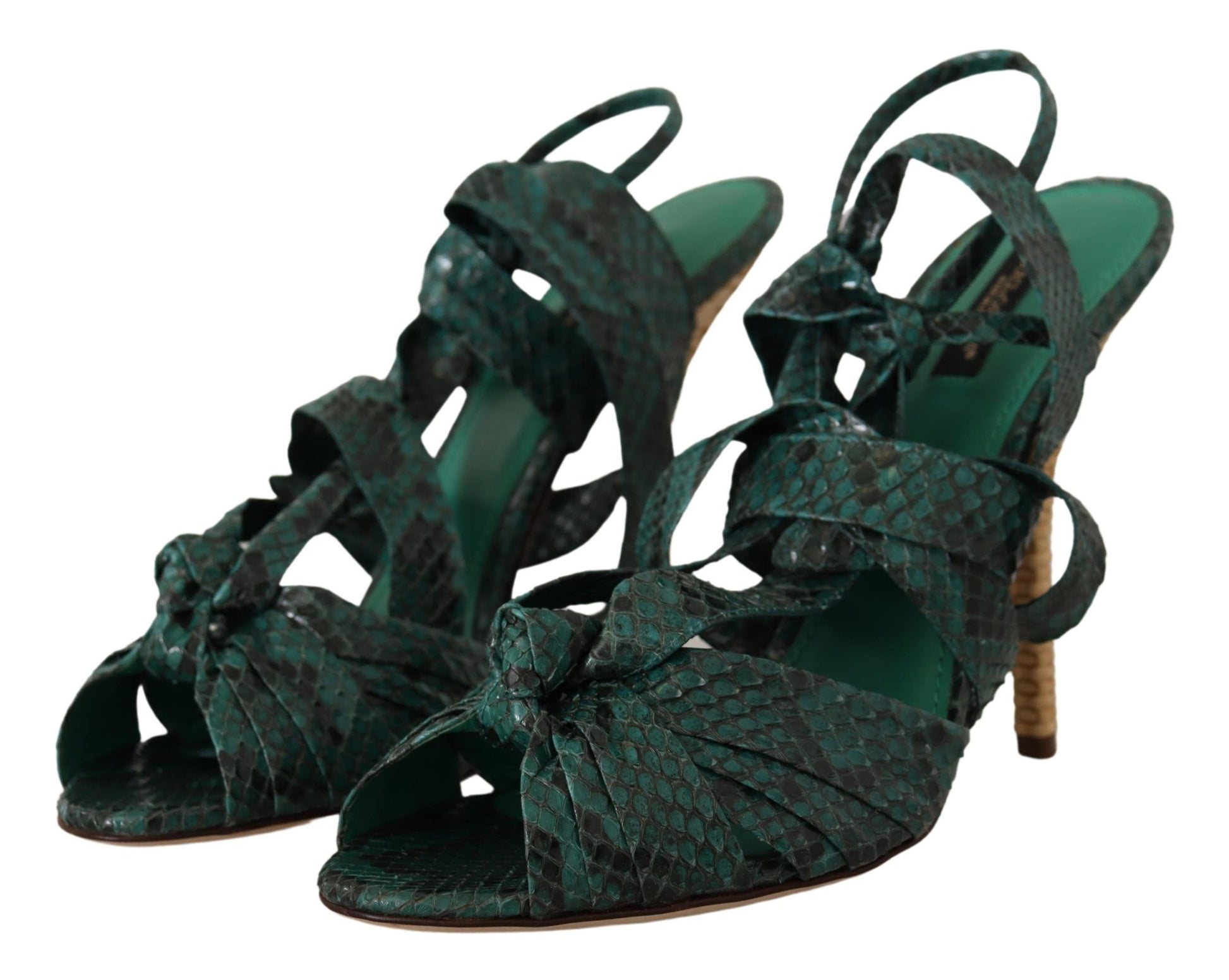 Dolce & Gabbana Green Stiletto Heels for Women additional view