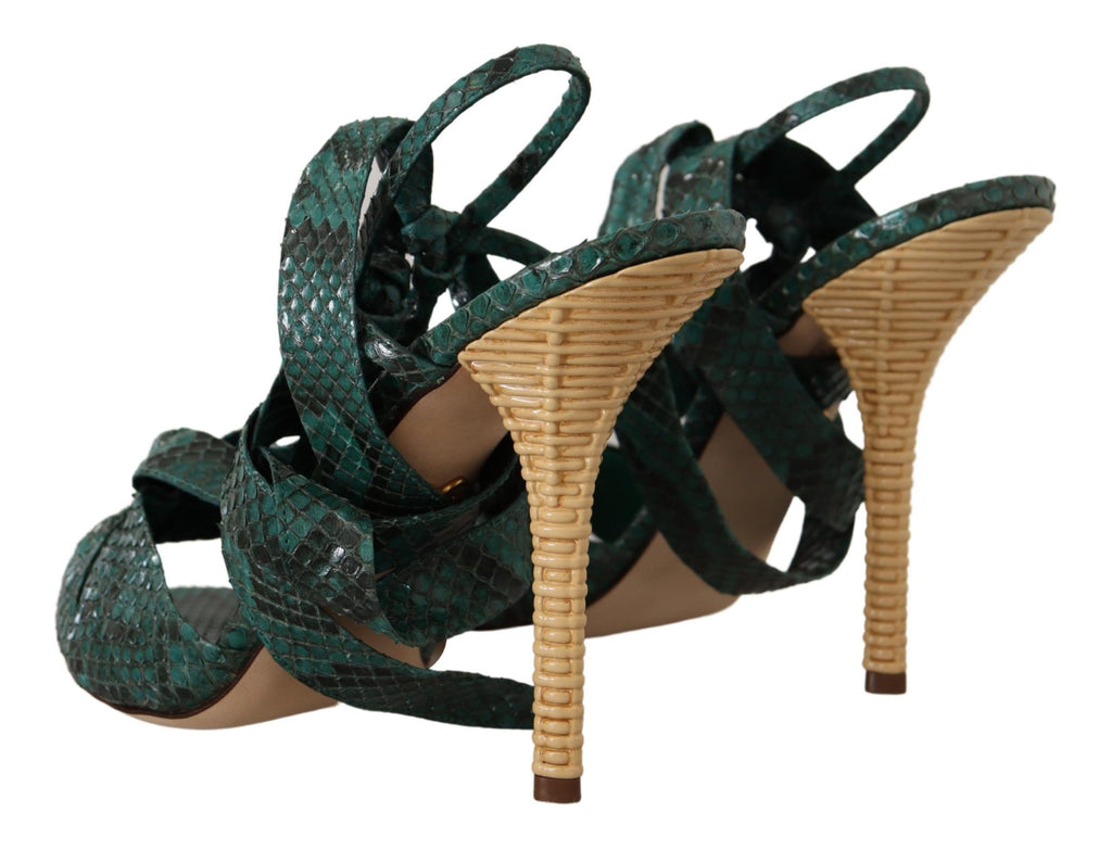 Dolce & Gabbana Green Stiletto Heels for Women additional view