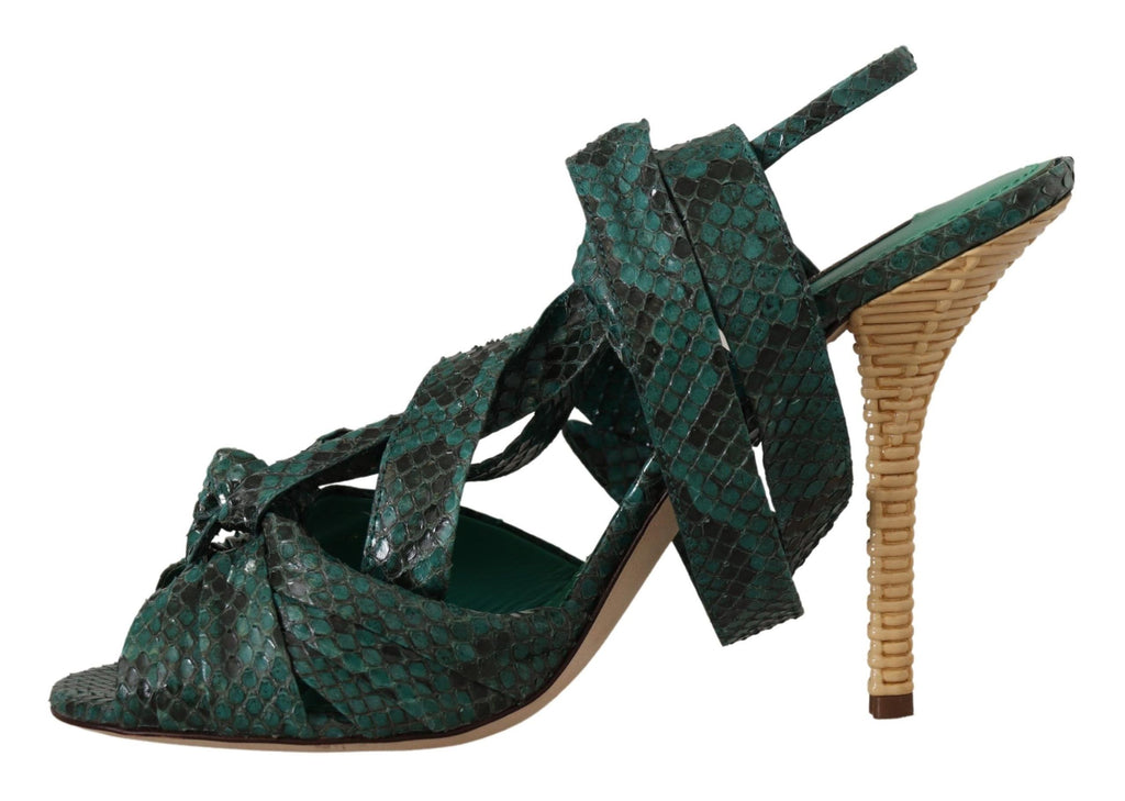 Dolce & Gabbana Green Stiletto Heels for Women additional view