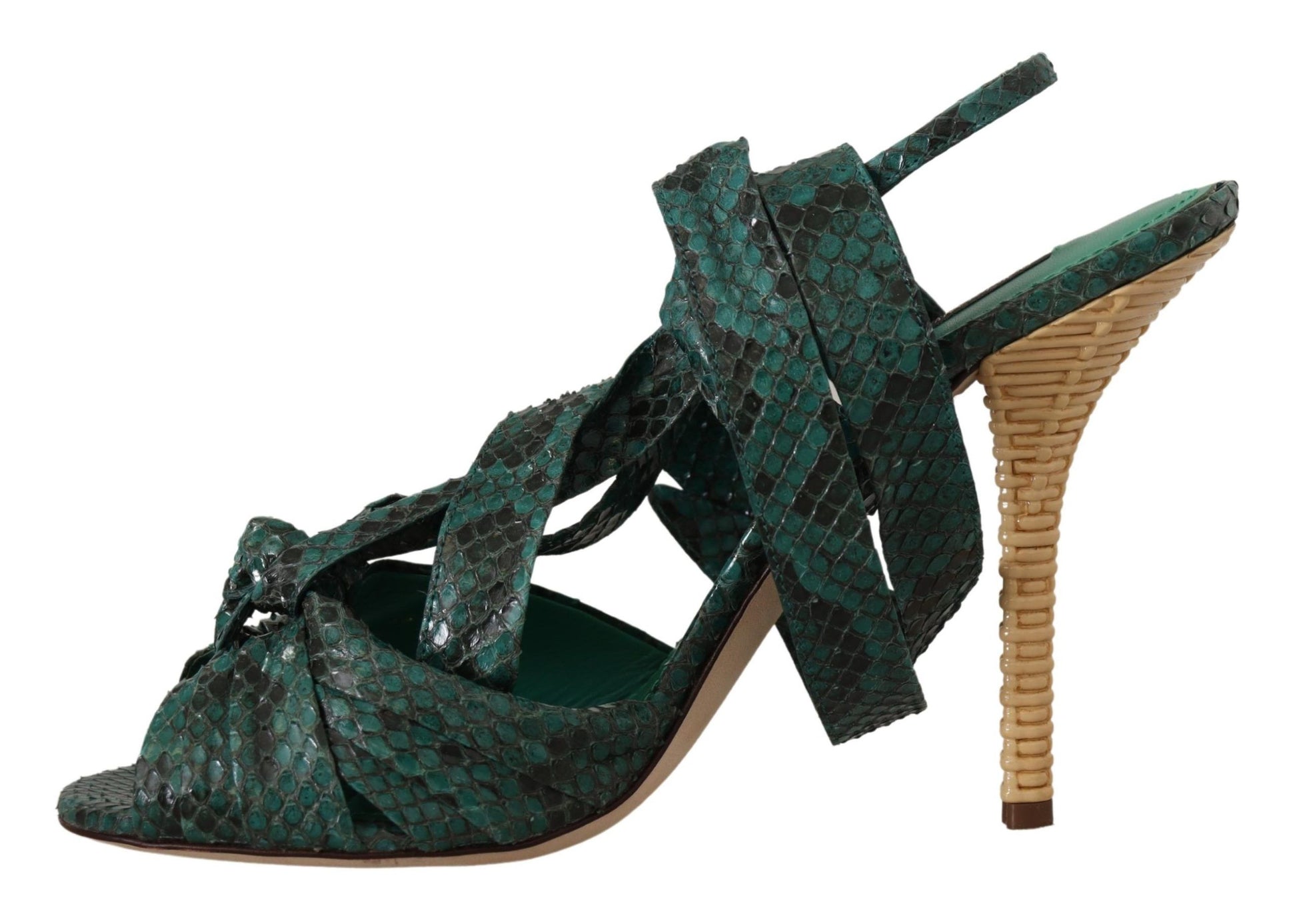 Dolce & Gabbana Green Stiletto Heels for Women additional view