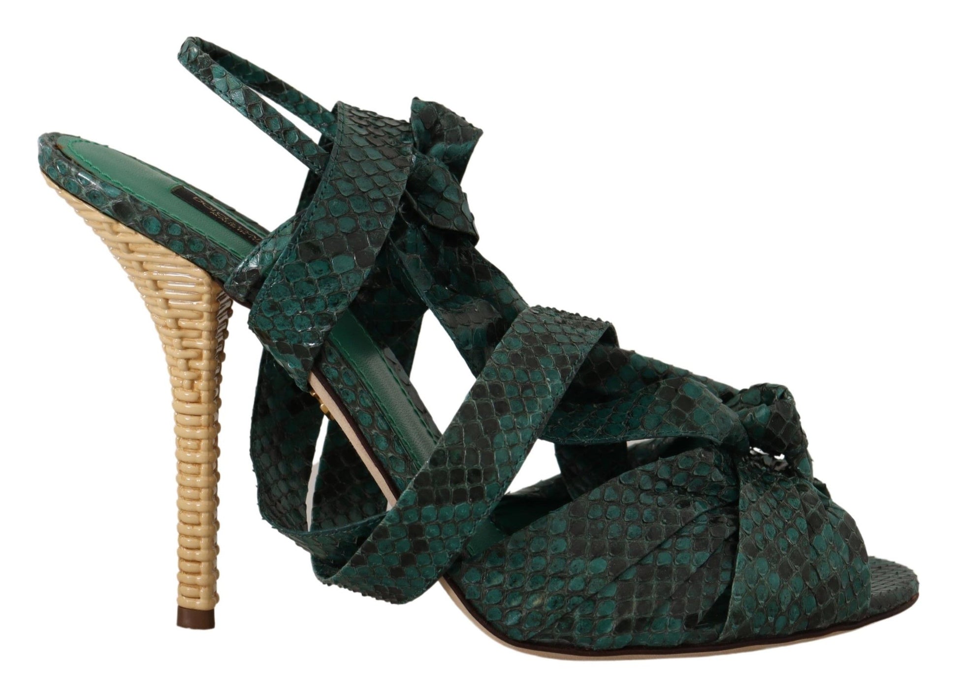 Dolce & Gabbana Green Stiletto Heels for Women