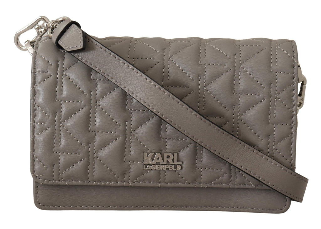 Karl Lagerfeld Grey Crossbody Bag for Women