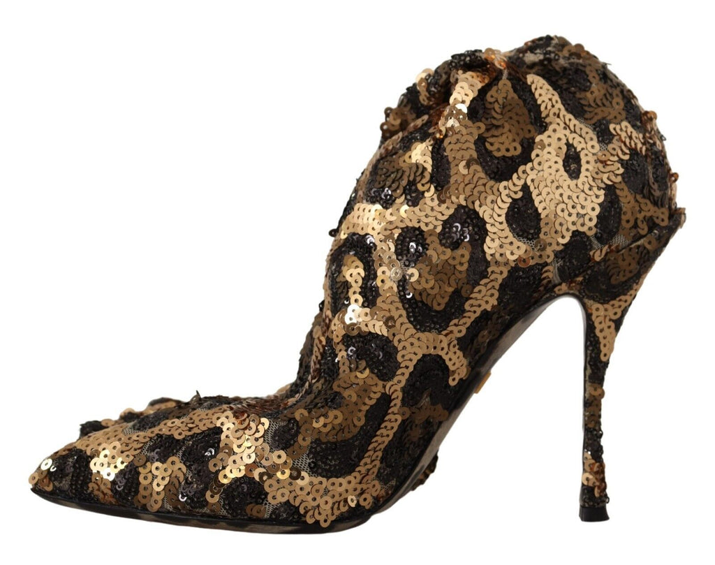 Dolce & Gabbana Gold High Heel for Women additional view
