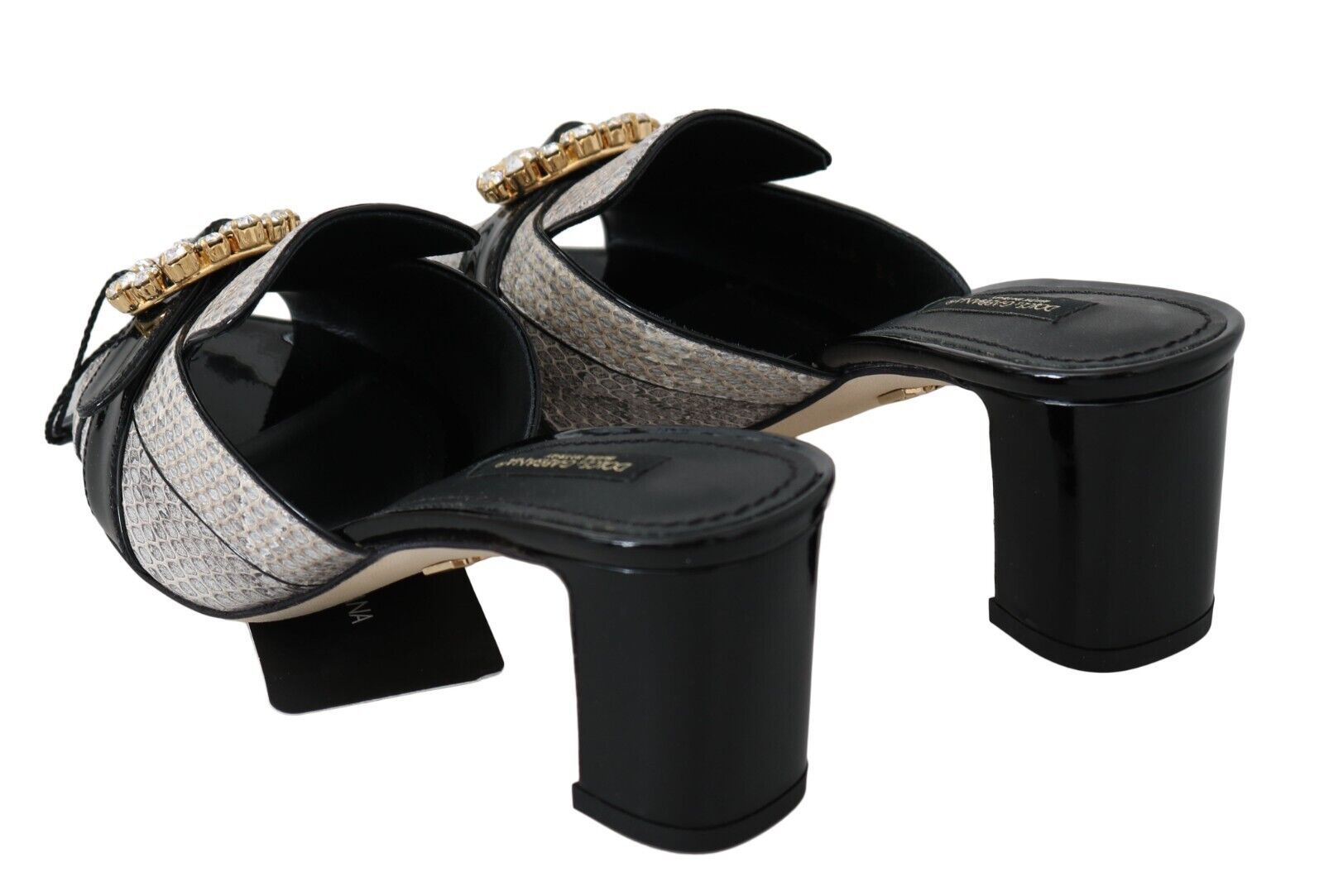 Dolce & Gabbana Black Stiletto Heels for Women additional view