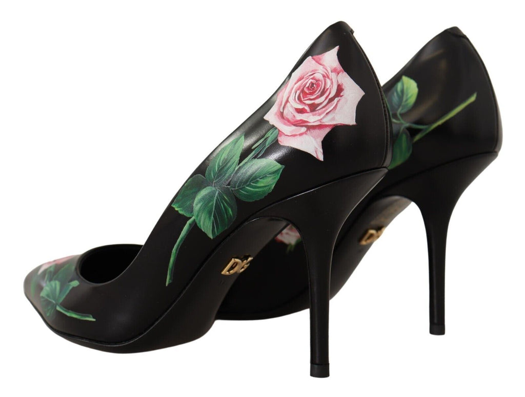 Dolce & Gabbana Black High Heel for Women side view
