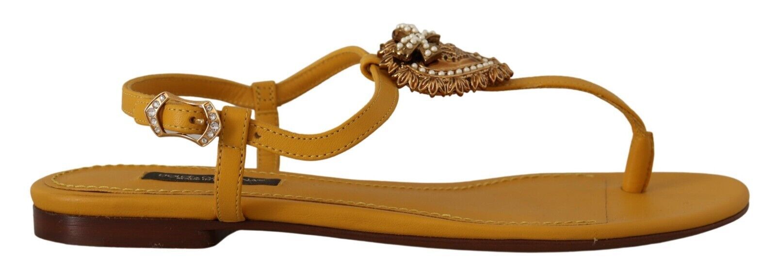 Dolce & Gabbana Yellow Flat for Women