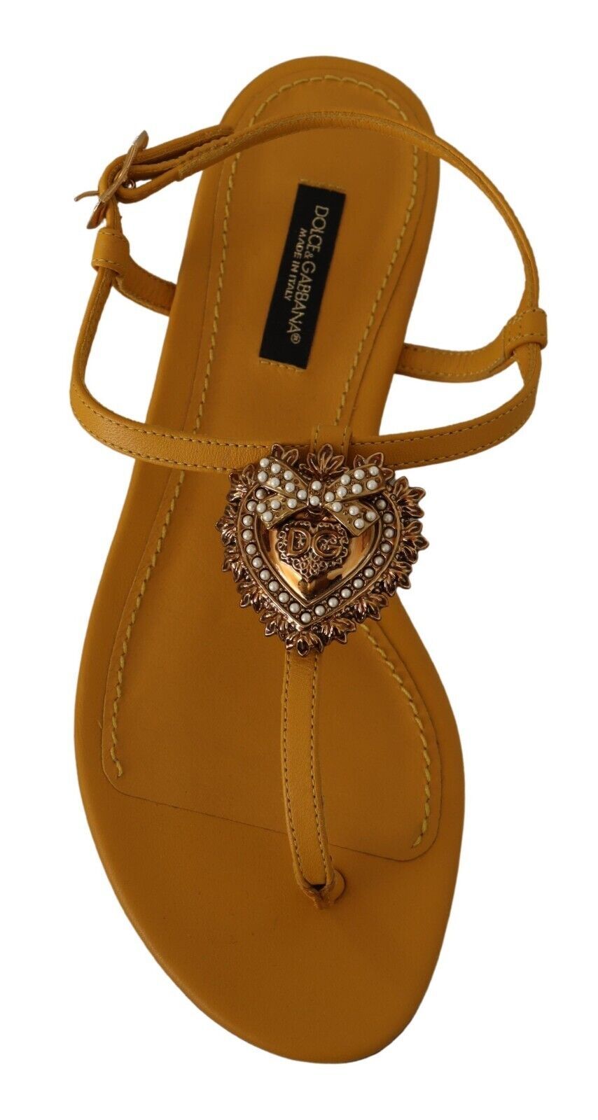 Dolce & Gabbana Yellow Flat for Women alternate view