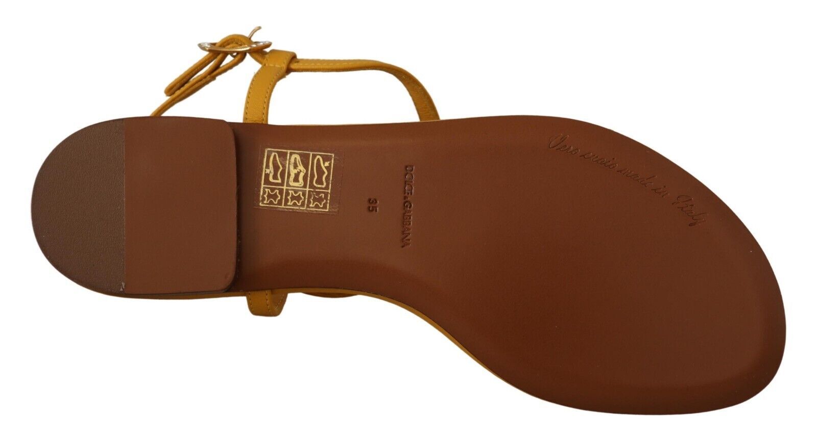 Dolce & Gabbana Yellow Flat for Women additional view