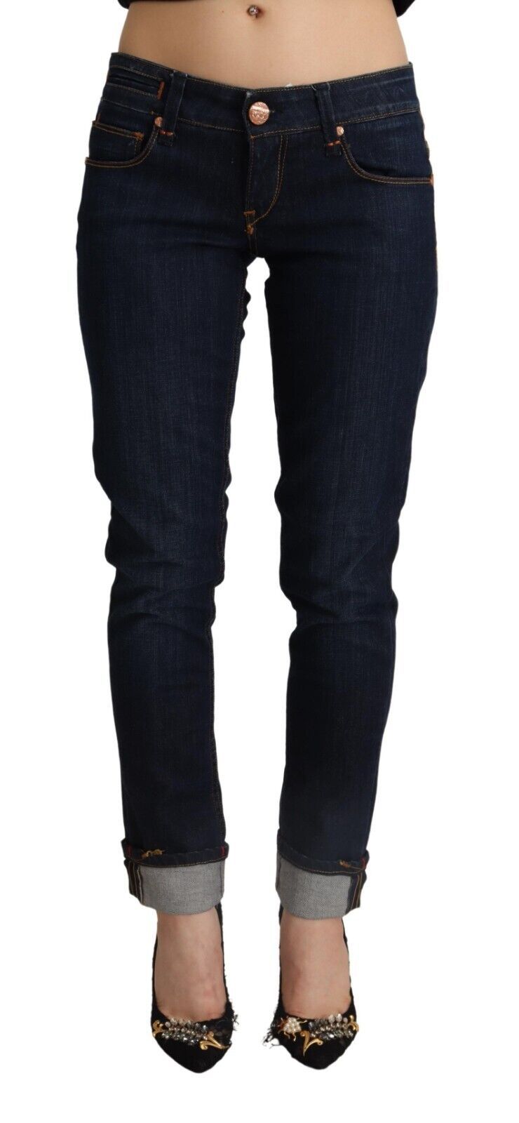 Acht Blue Skinny Jeans for Women