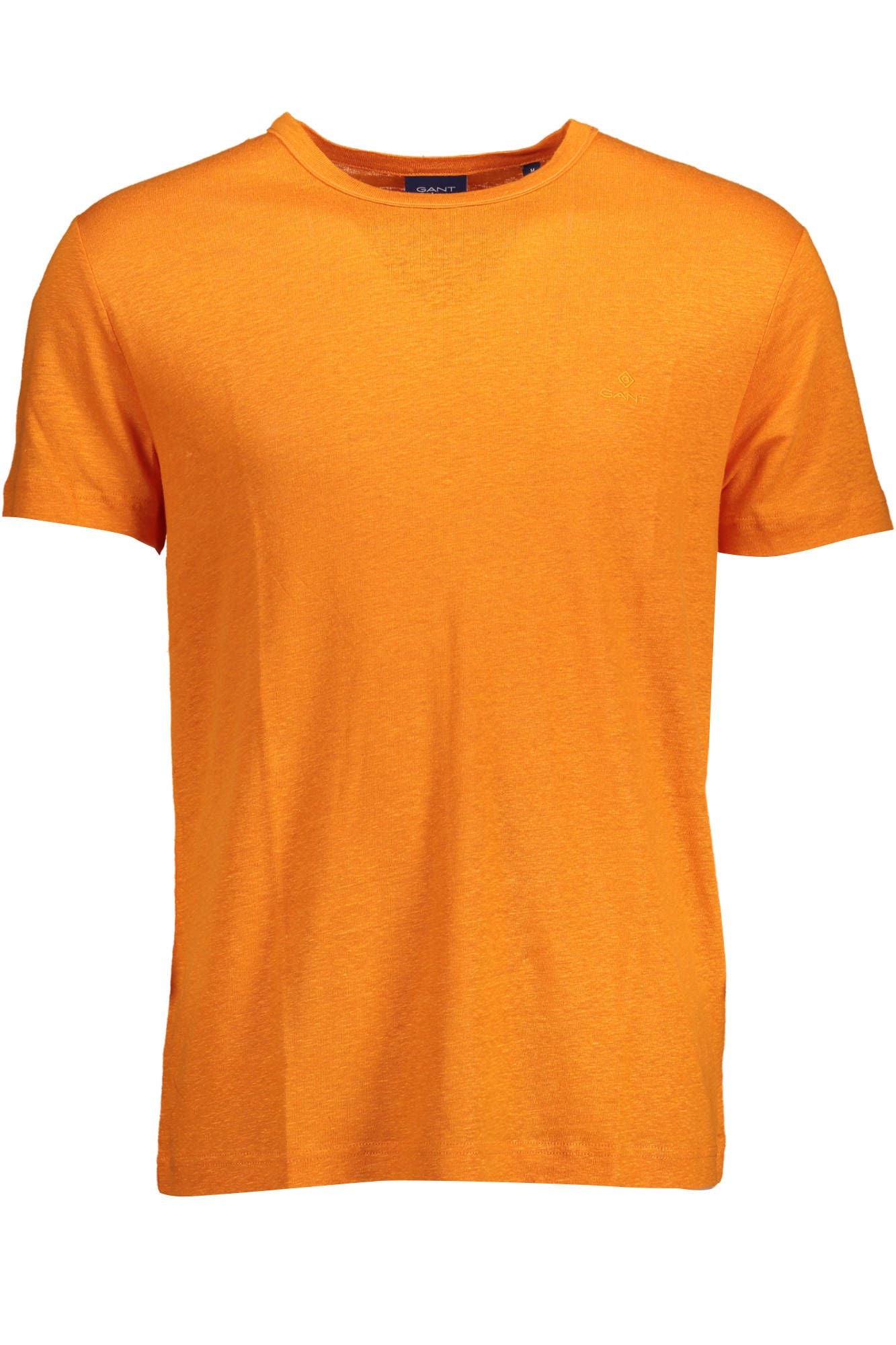 T-shirt Gant Arancione en coton biologique pour homme