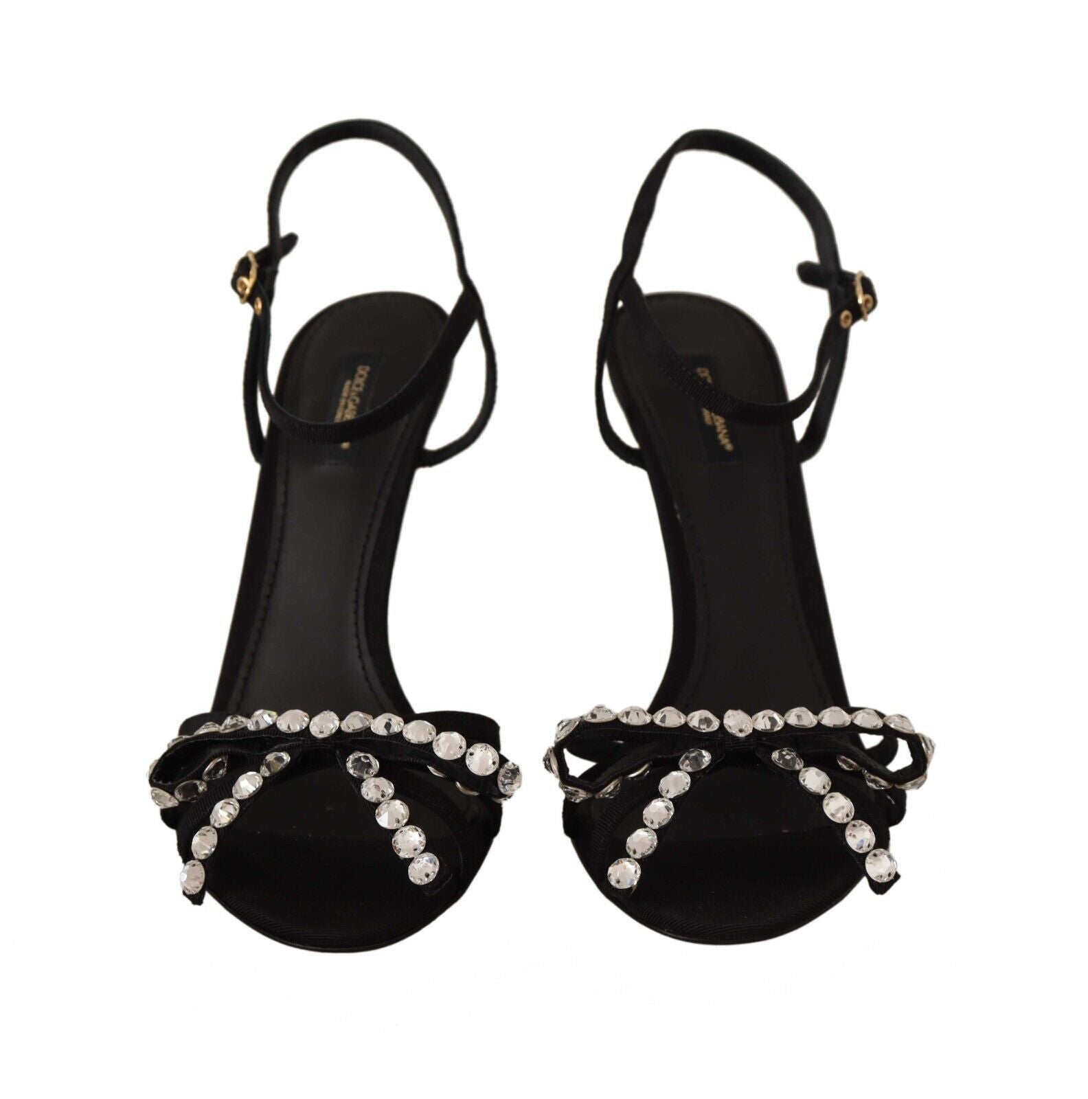 Dolce & Gabbana Black Stiletto Heels for Women detail view