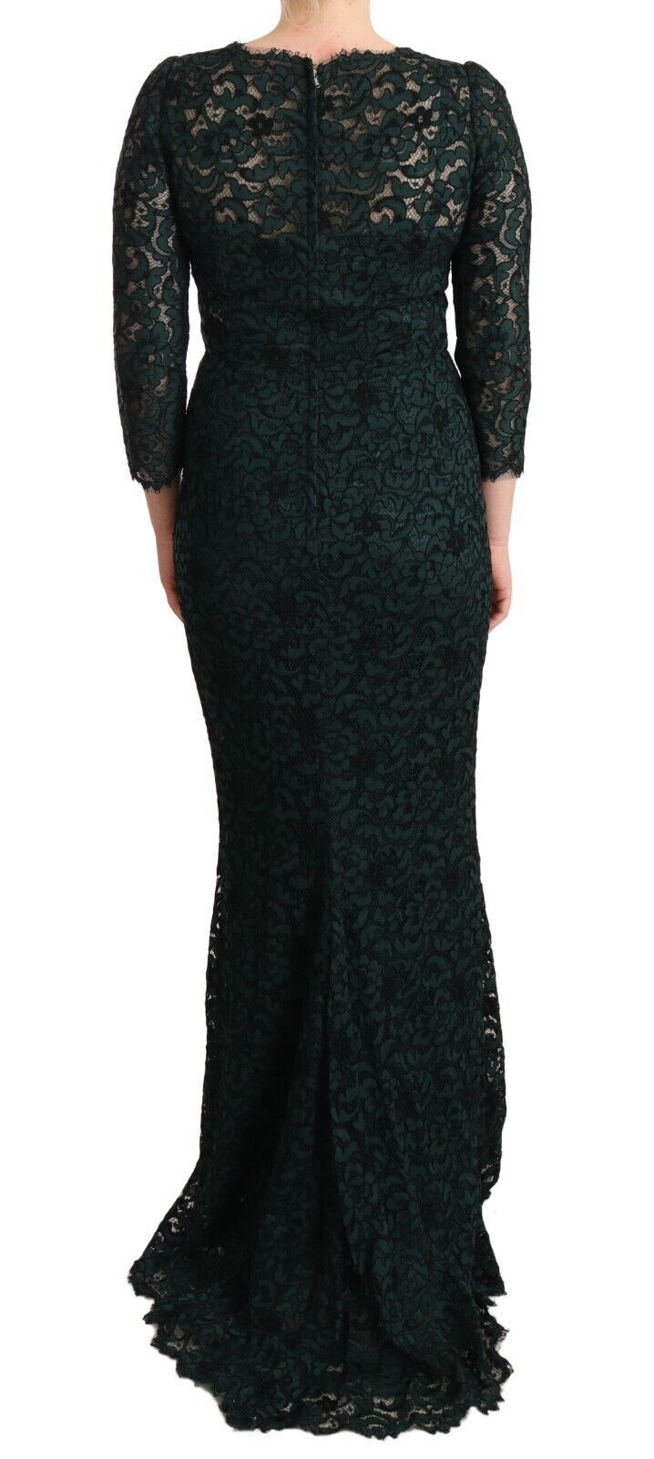 Dolce & Gabbana Green Long Dress for Women detail view