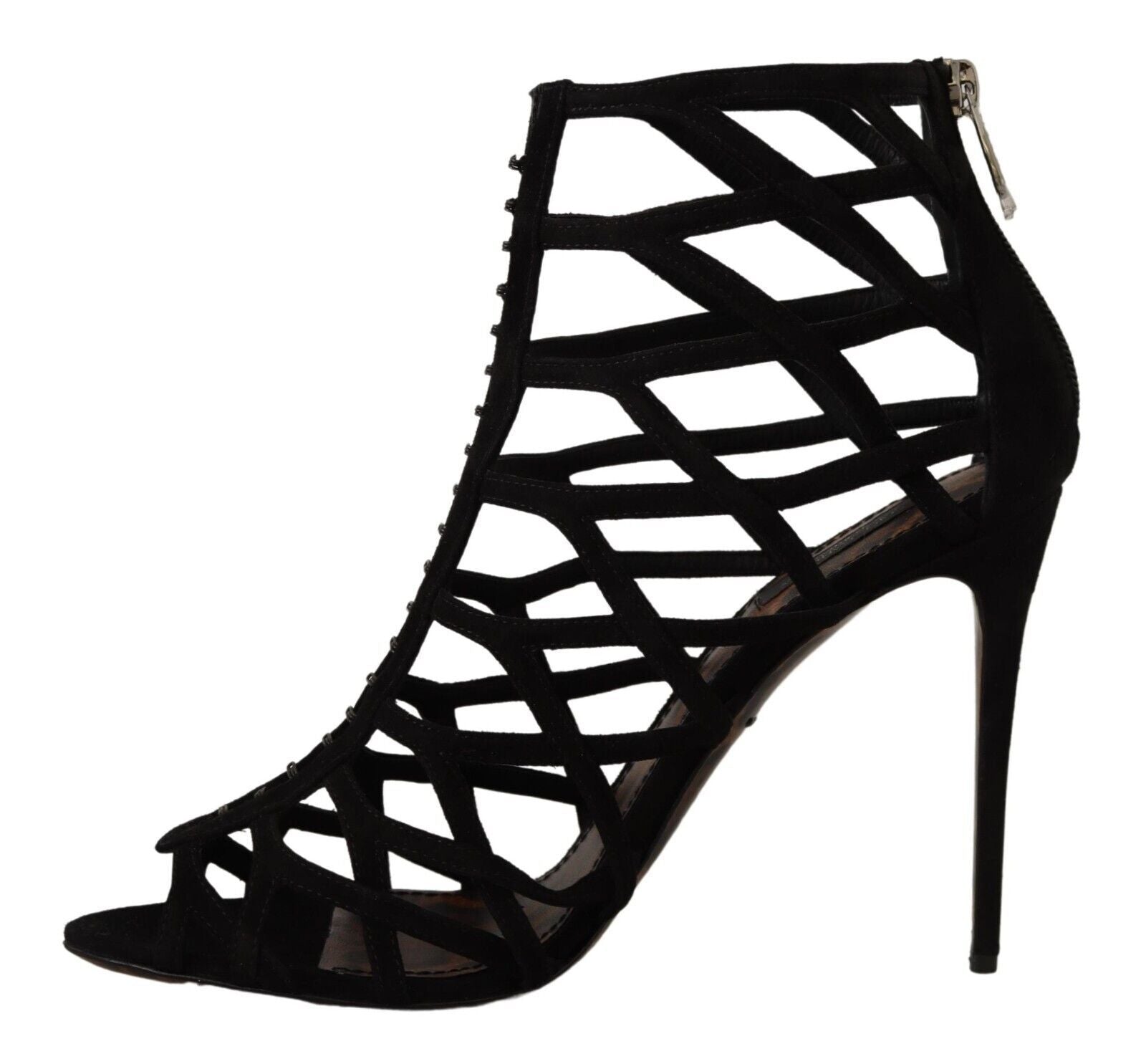 Chaussures à talons aiguilles Bette en daim noir Dolce & Gabbana