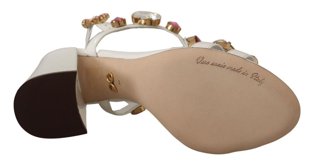 Dolce & Gabbana White Stiletto Heels for Women additional view