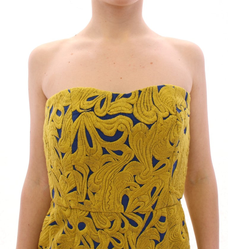 Sachin & Babi Yellow Short for Women side view