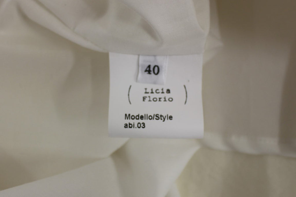 Licia Florio White Midi Dress for Women additional view