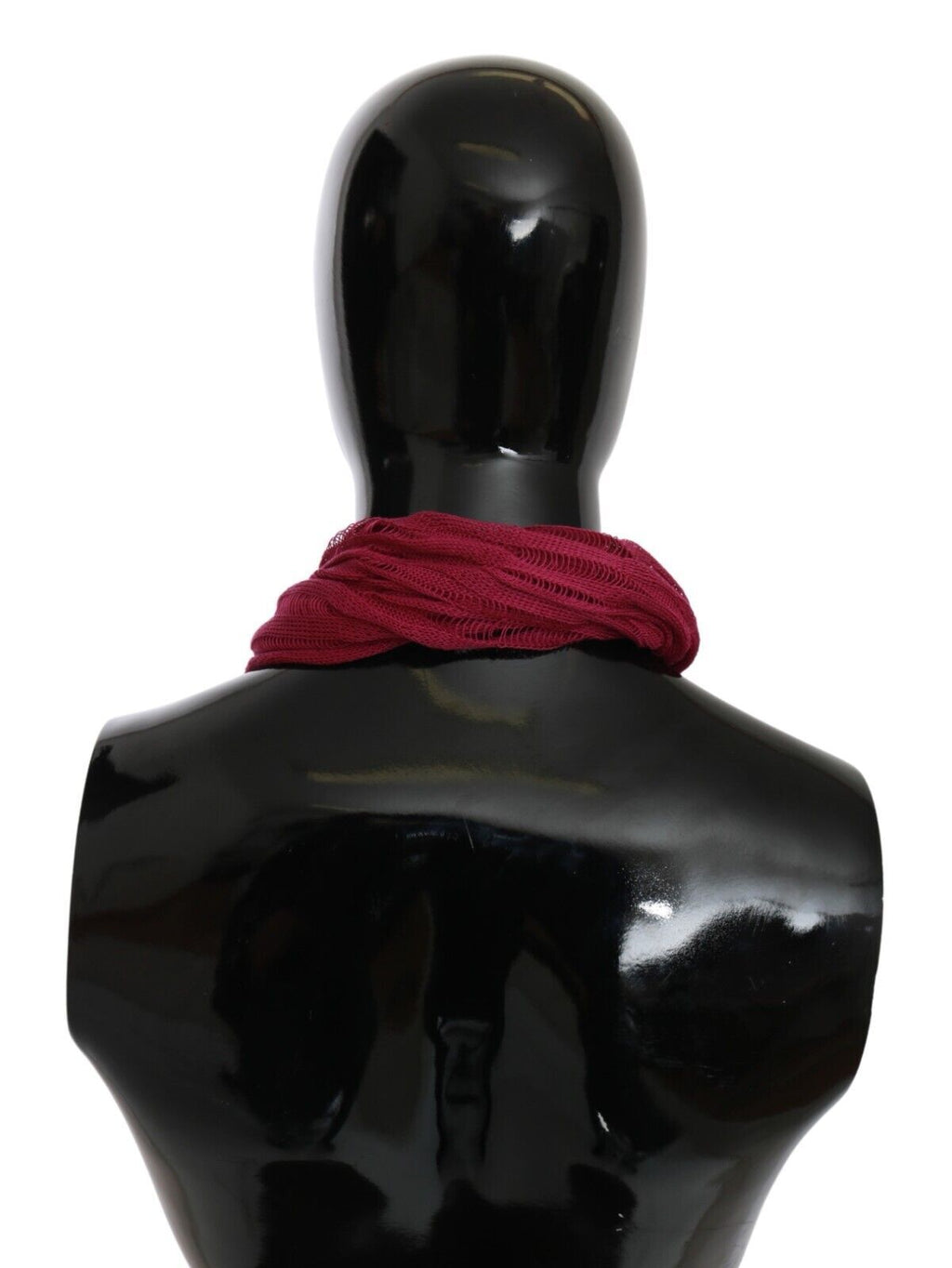 John Galliano Red Scarf for Women detail view