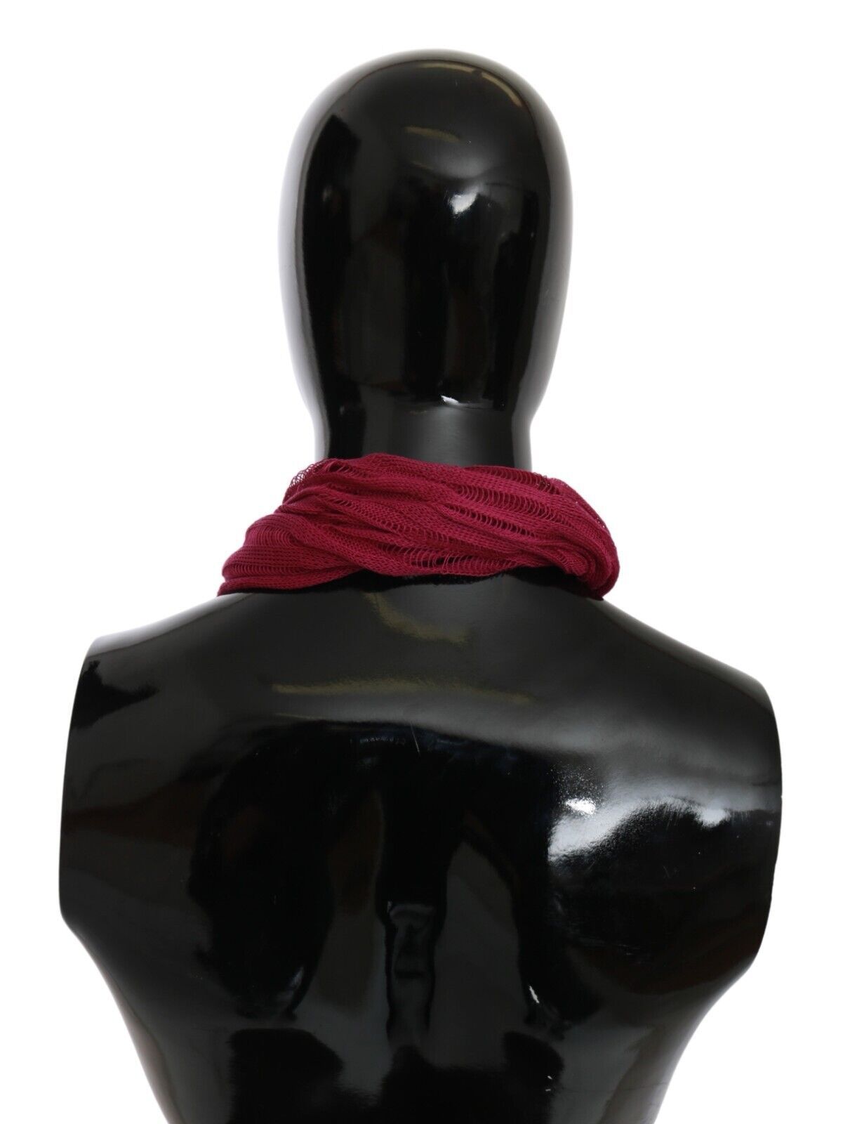 John Galliano Red Scarf for Women detail view