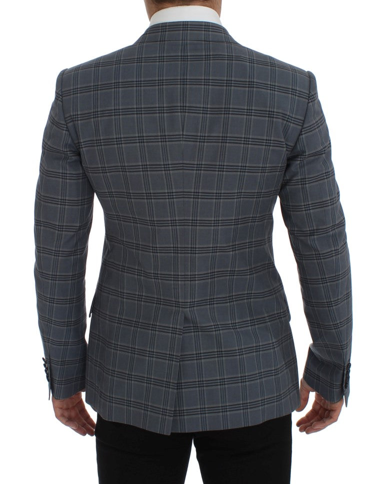 Dolce & Gabbana Blue Blazer for Men detail view