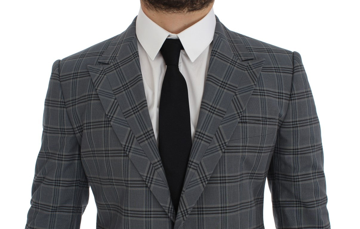 Dolce & Gabbana Blue Blazer for Men side view