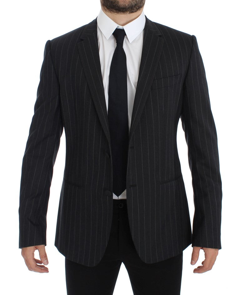 Dolce & Gabbana Grey Blazer for Men side view