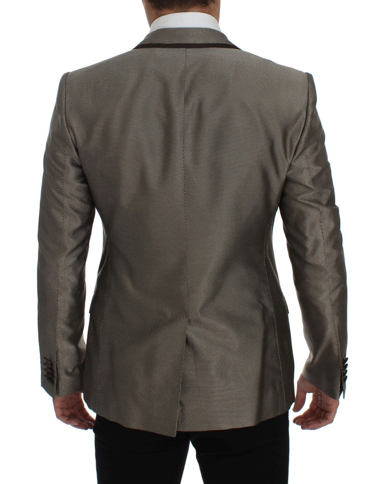 Dolce & Gabbana Brown Blazer for Men detail view