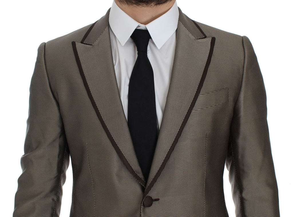 Dolce & Gabbana Brown Blazer for Men side view
