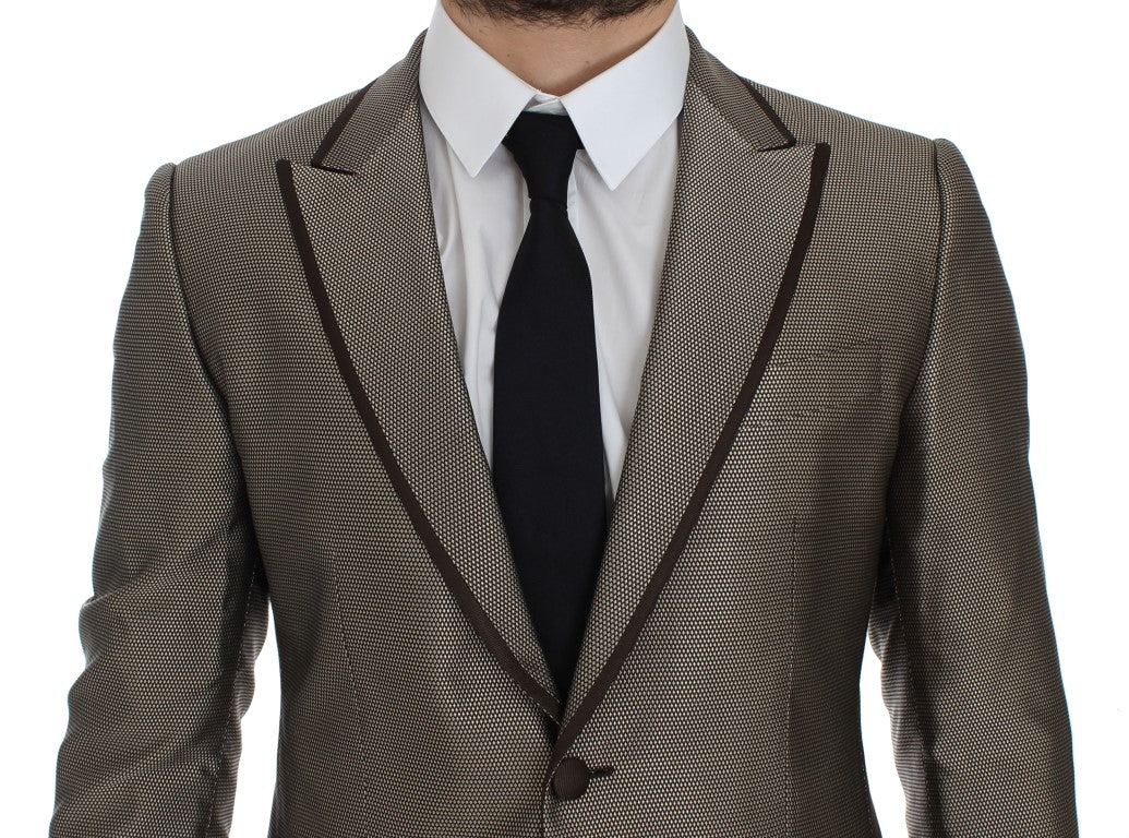 Dolce & Gabbana Brown Blazer for Men side view