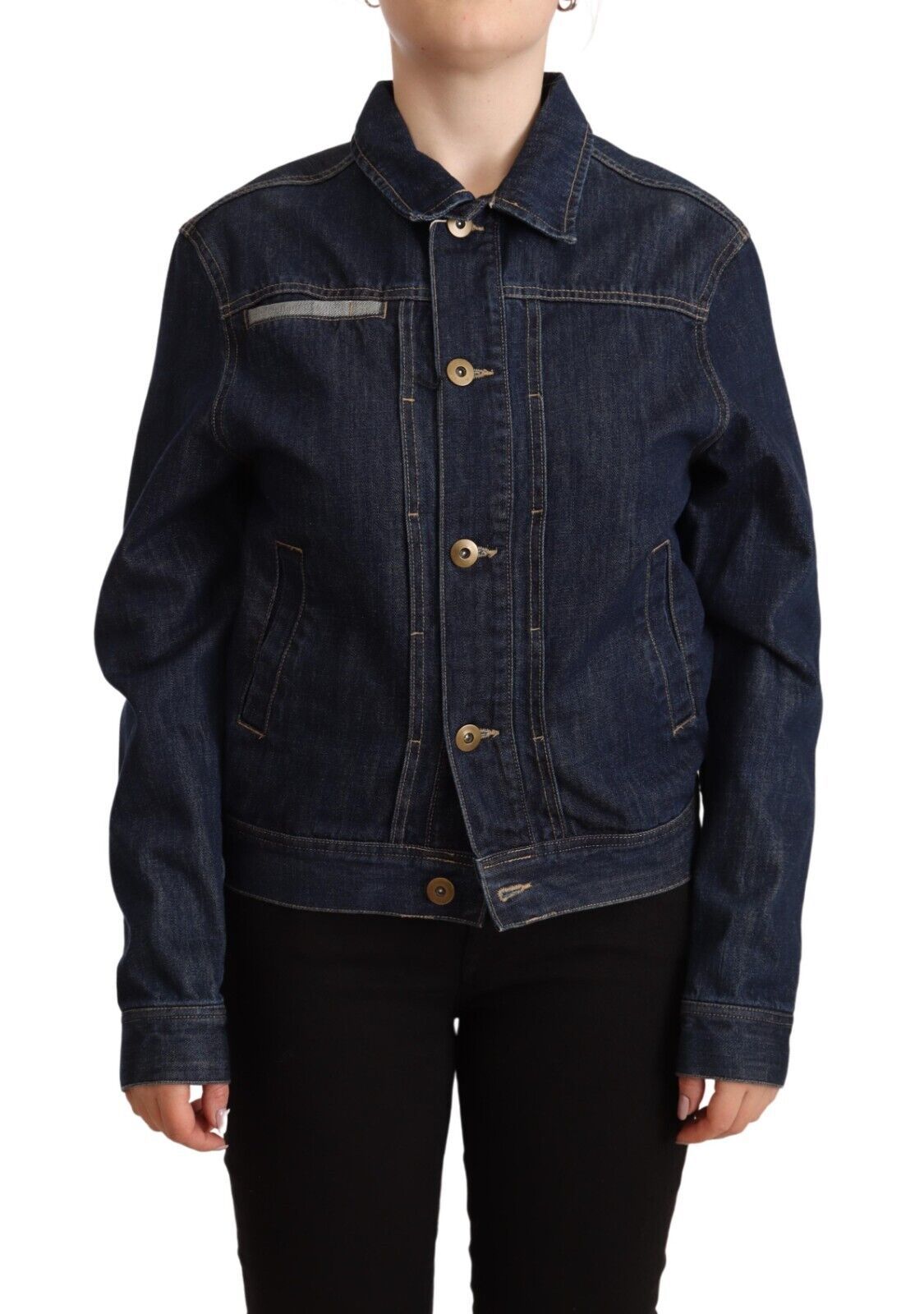 Master Coat Blue Denim Jackets for Women