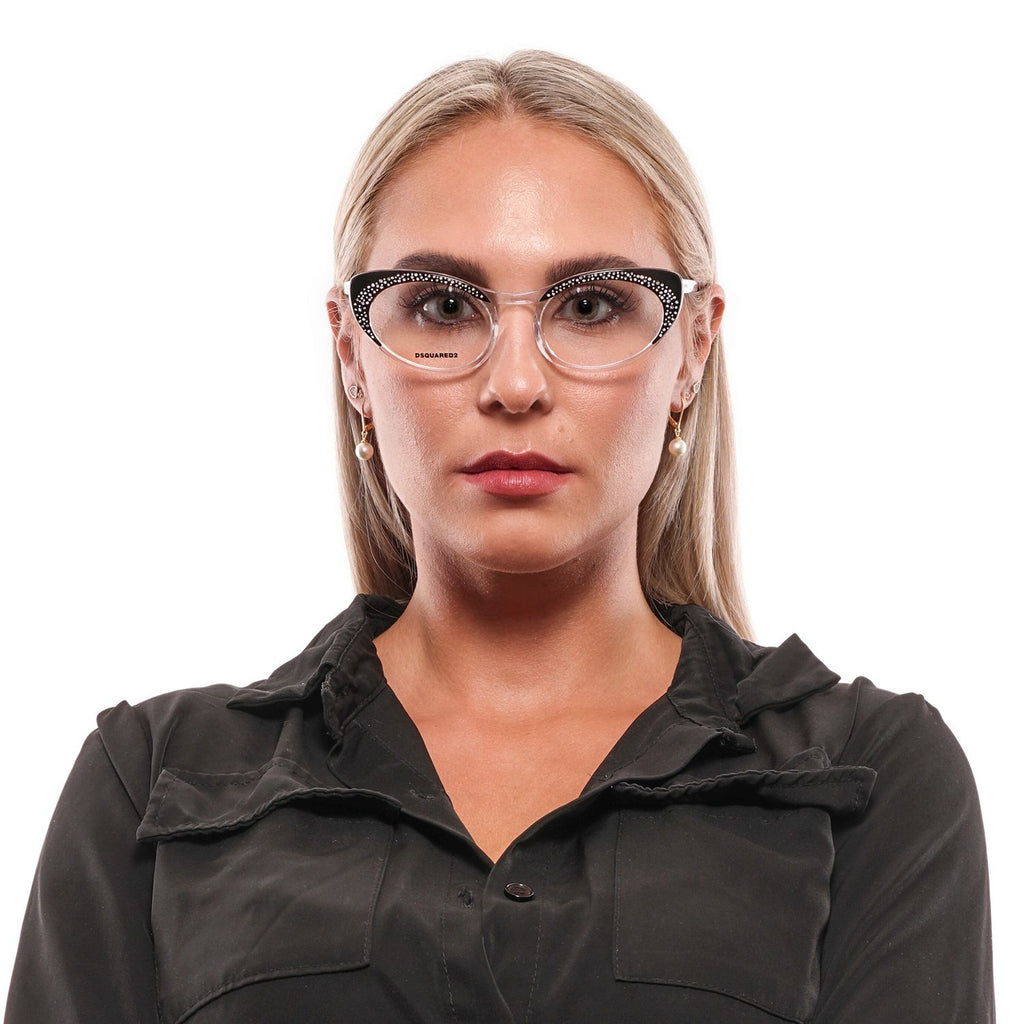 Montures Dsquared² noires pour femme