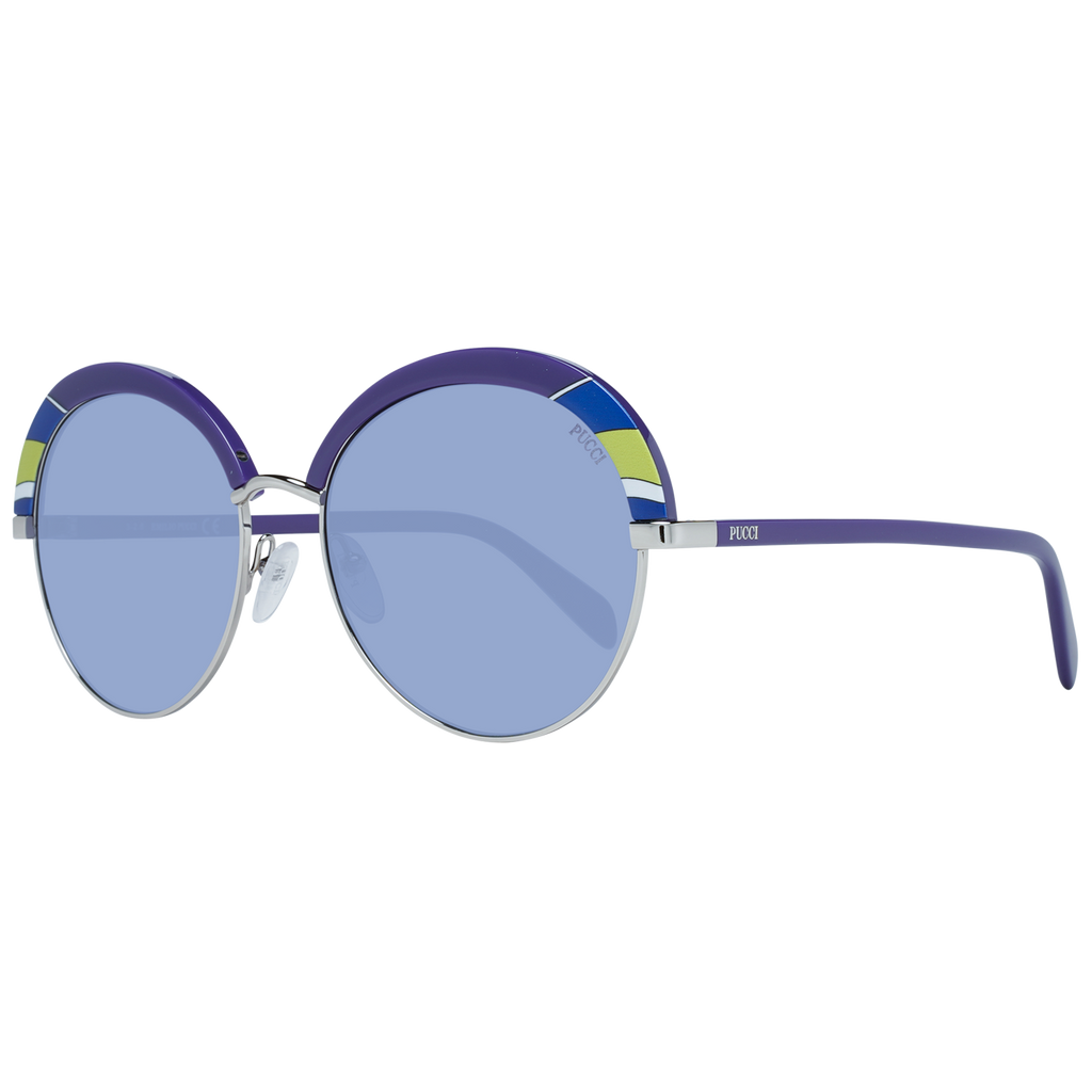 Lunettes de soleil Emilio Pucci en métal violet