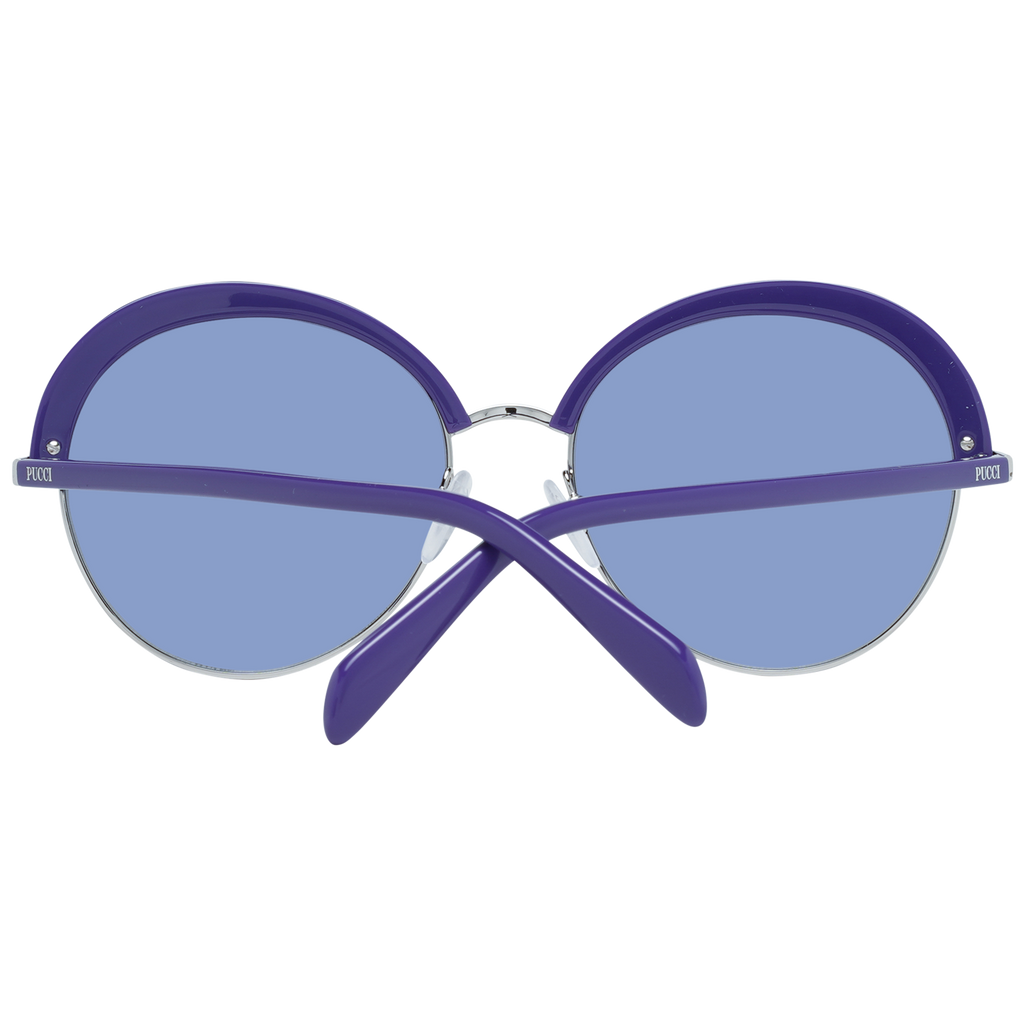 Lunettes de soleil Emilio Pucci en métal violet