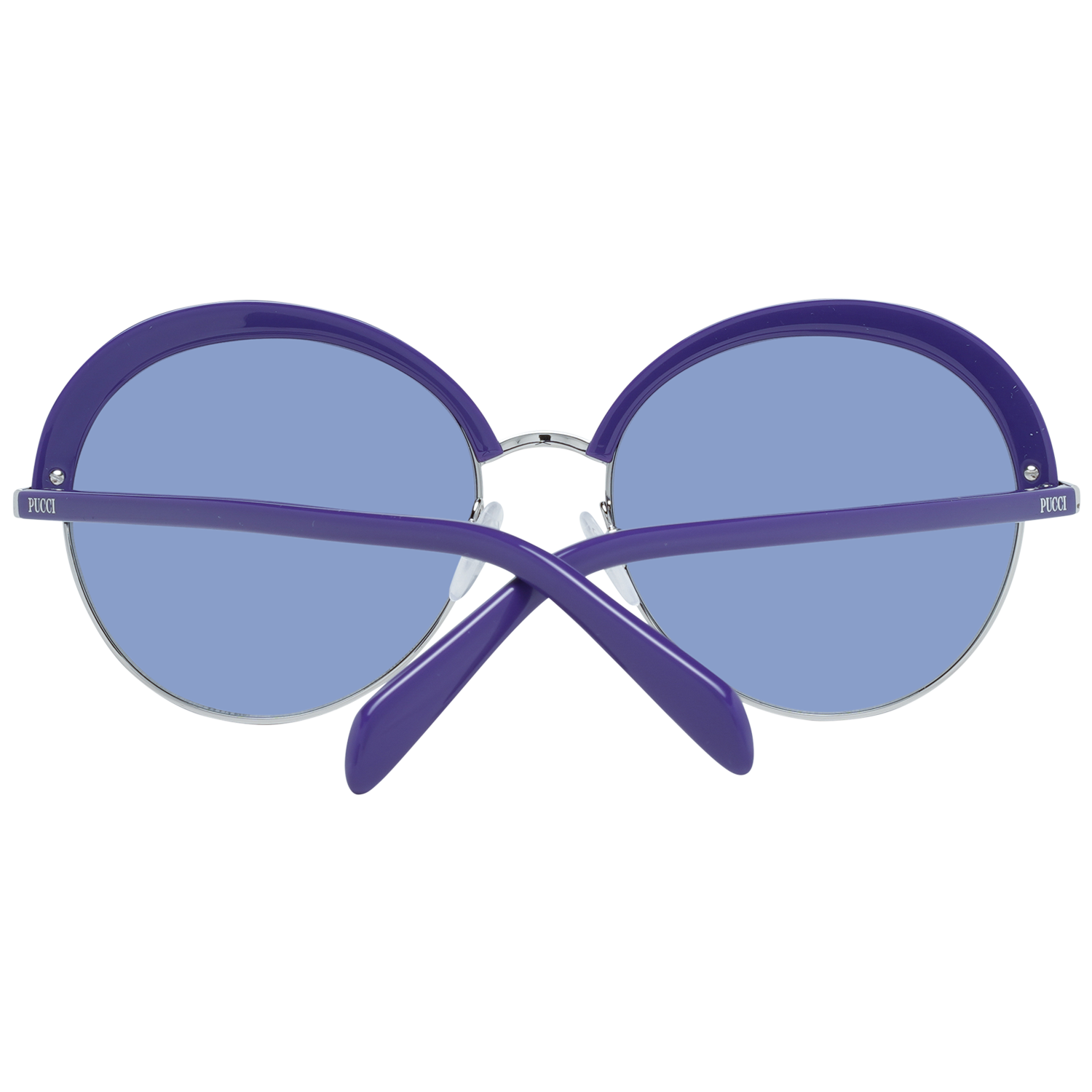 Lunettes de soleil Emilio Pucci en métal violet