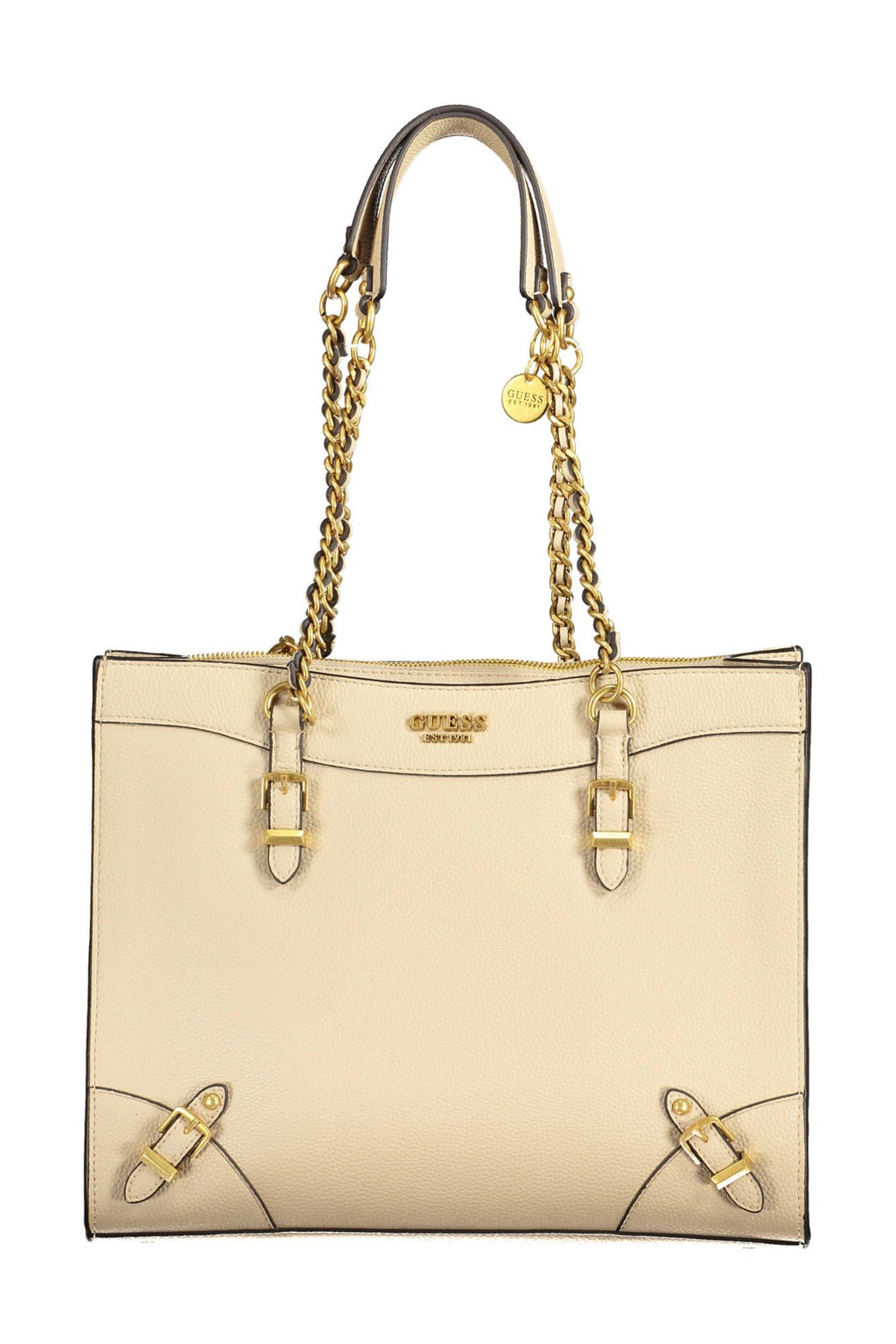 Guess Jeans Beige Handbag for Women