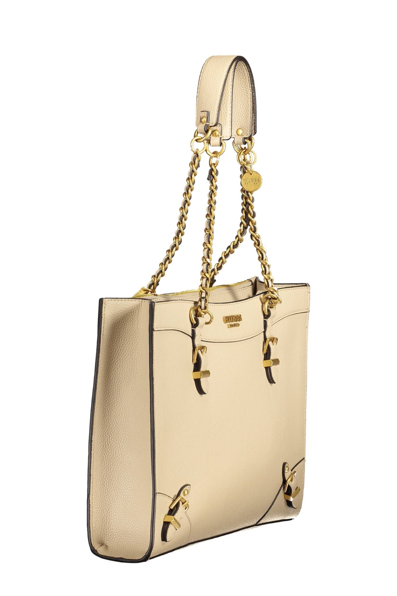 Guess Jeans Beige Handbag for Women detail view