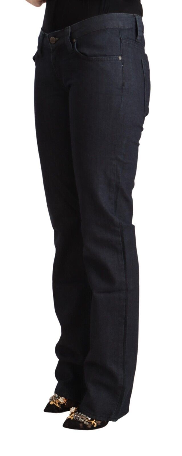Exte Blue Straight Leg Jeans for Women alternate view