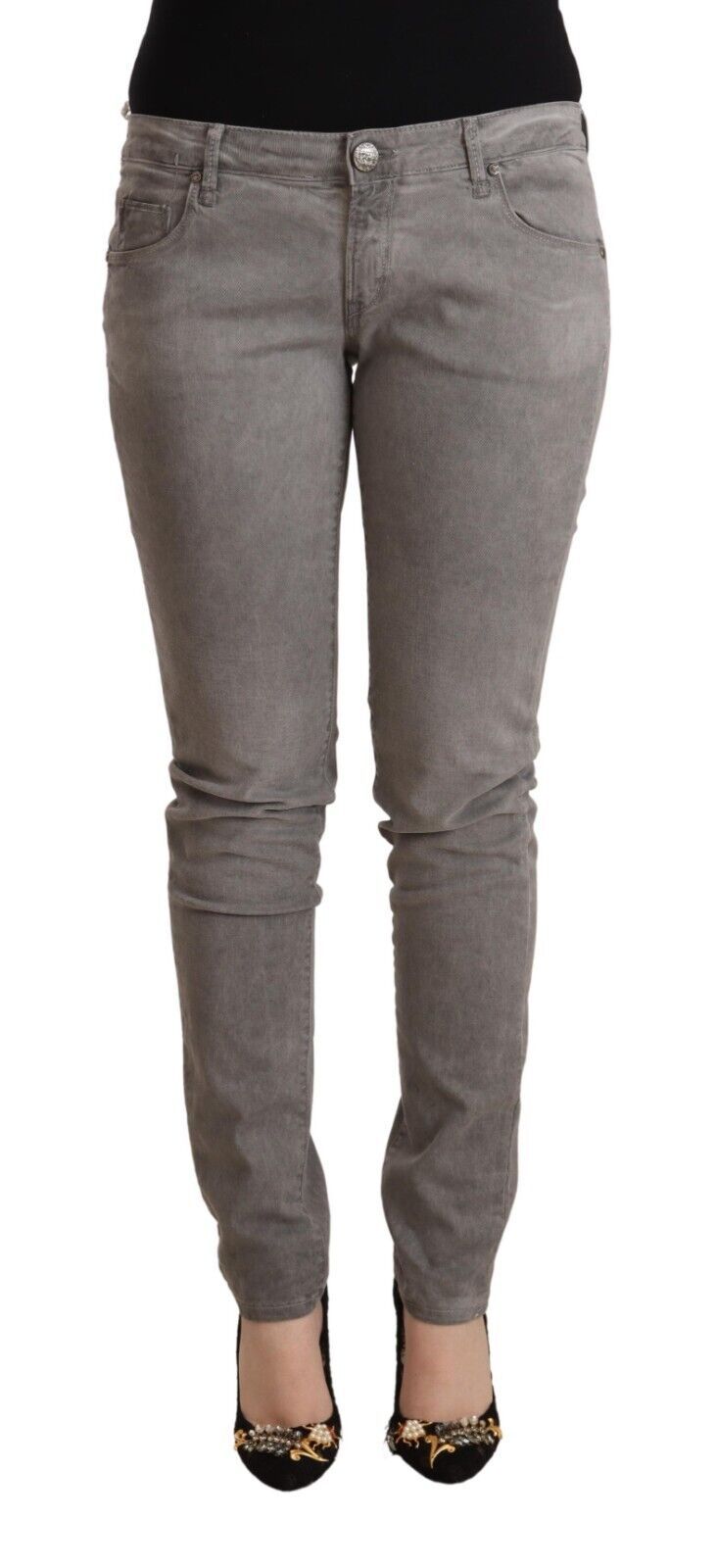 Acht Grey Skinny Jeans for Women