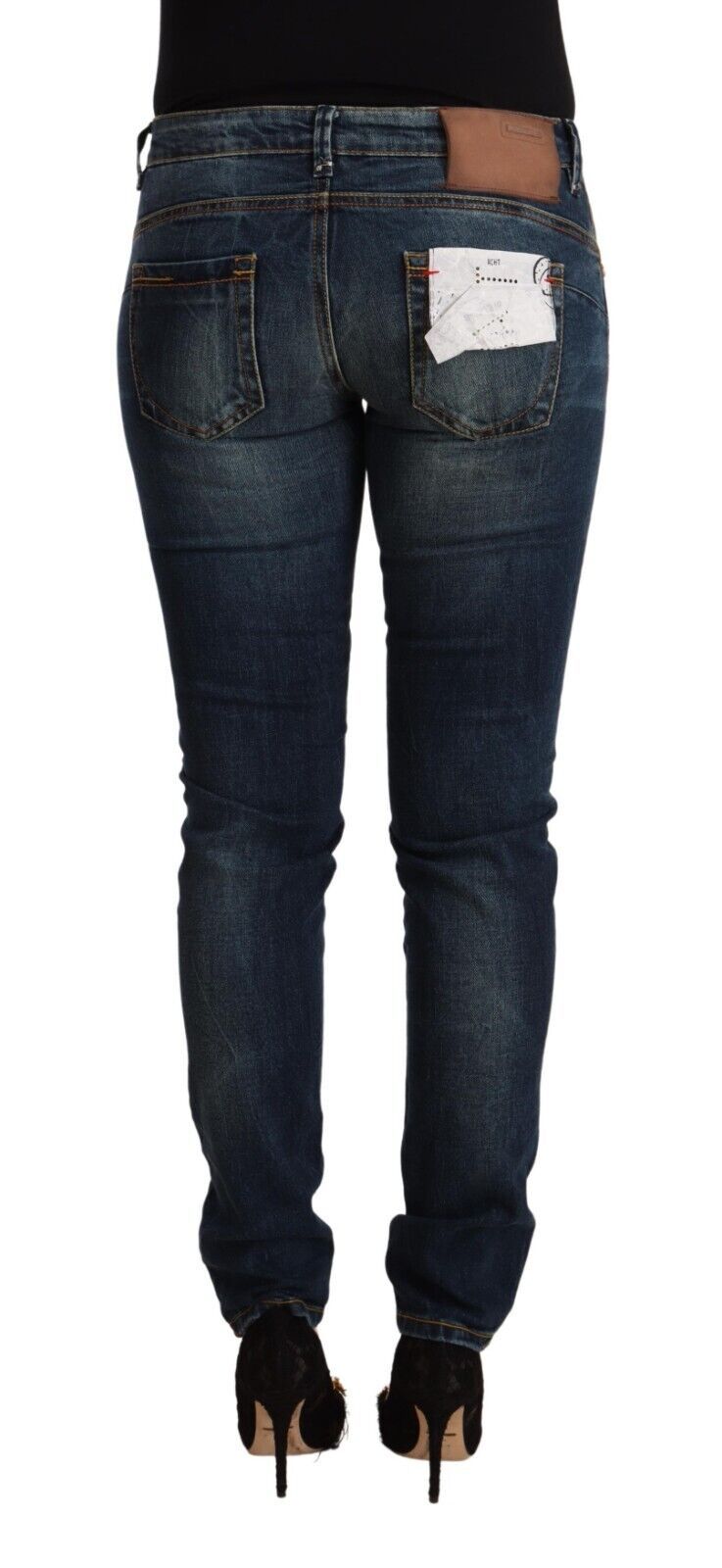 Acht Blue Slim Fit Jeans for Women detail view