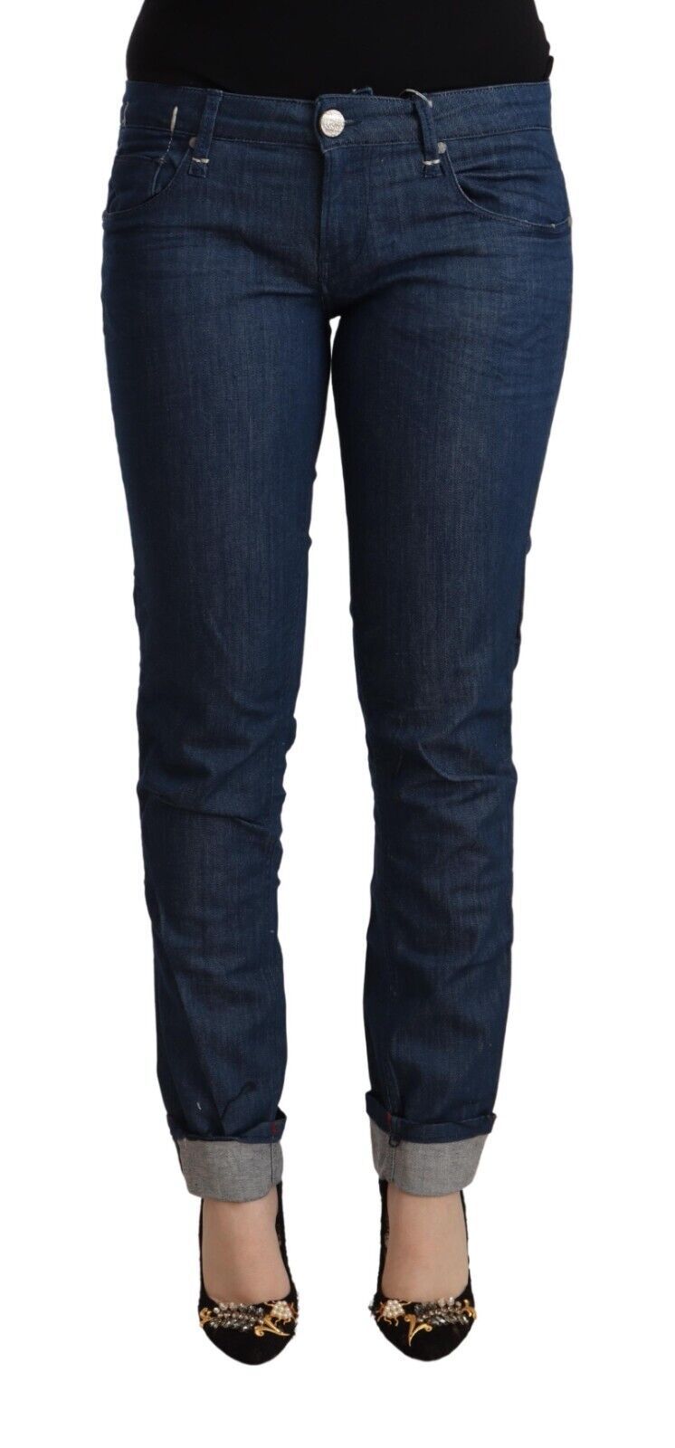 Acht Blue Skinny Jeans for Women