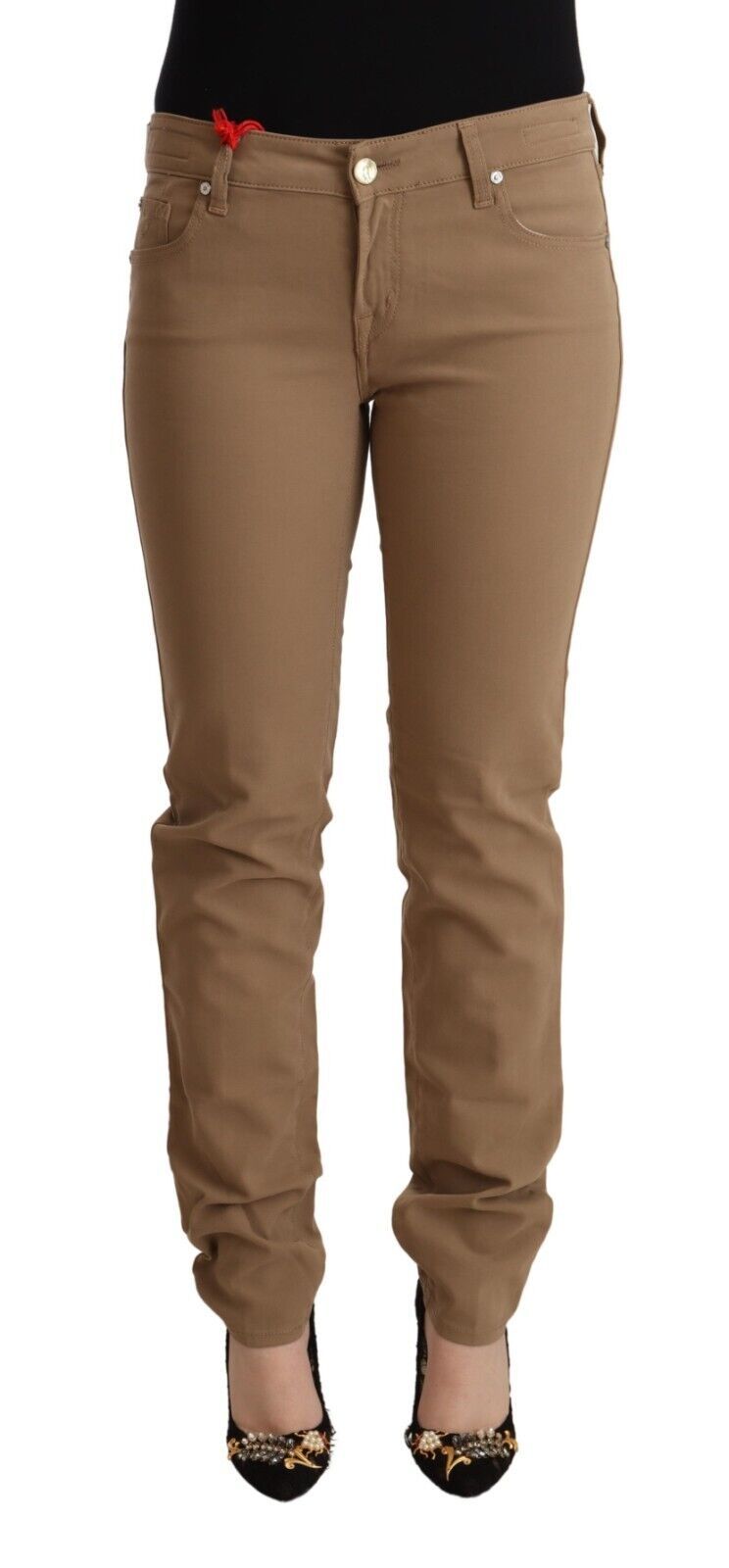 Jacob Cohen Brown Skinny Pants for Women