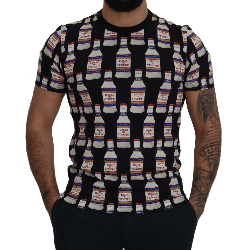 Dolce & Gabbana Black T-Shirt for Men detail view